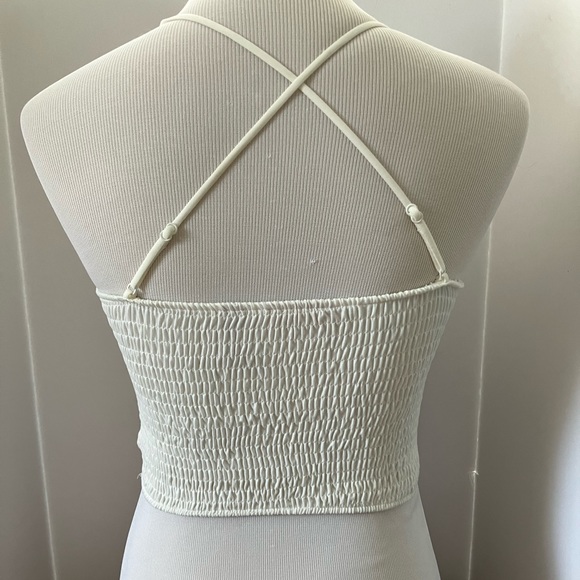 Willow Root Bralette, Size L, White - Picture 4 of 7